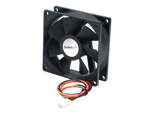 Bild av StarTech.com 60x20mm Replacement Ball Bearing Computer Case Fan w/ TX3 Connector - 3 pin case Fan - TX3 Fan - 60mm Fan (FAN6X2TX3) - Fläktsats för sy