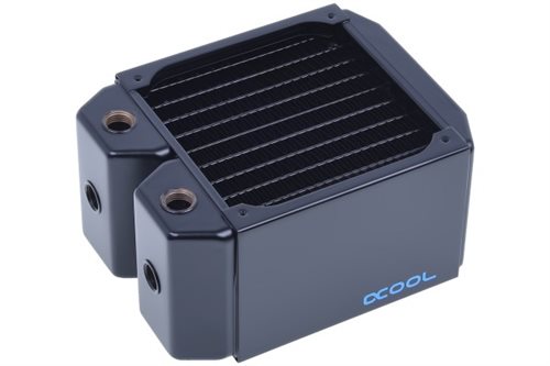 Bild av Alphacool NexXxoS Monsta Radiator, Universal, Radiator, Svart, Cooper, Stål, 124 mm, 160 mm