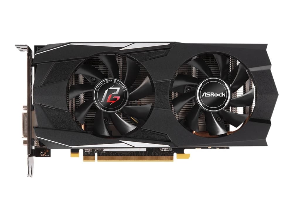 ASRock Phantom Gaming D Radeon RX570 8G OC - Grafikkort - Radeon RX 570 - 8 GB GDDR5 - PCIe 3.0 x16 - DVI, HDMI, 3 x DisplayPort