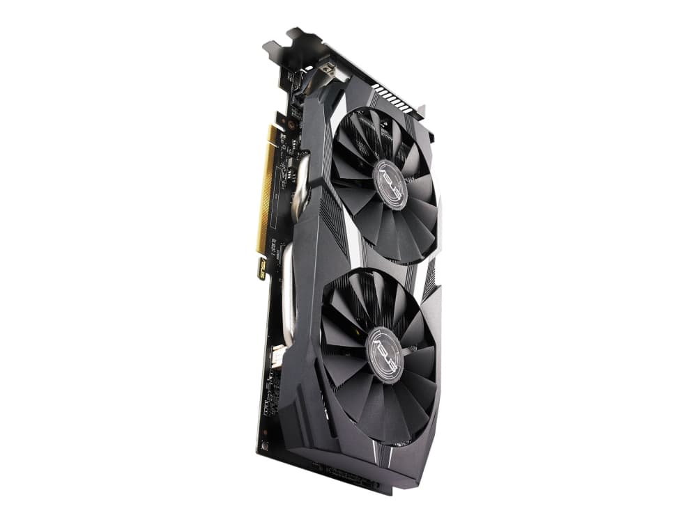 ASUS DUAL-RX580-O8G - Grafikkort - Radeon RX 580 - 8 GB GDDR5 - PCIe 3.0 x16 - DVI, 2 x HDMI, 2 x DisplayPort
