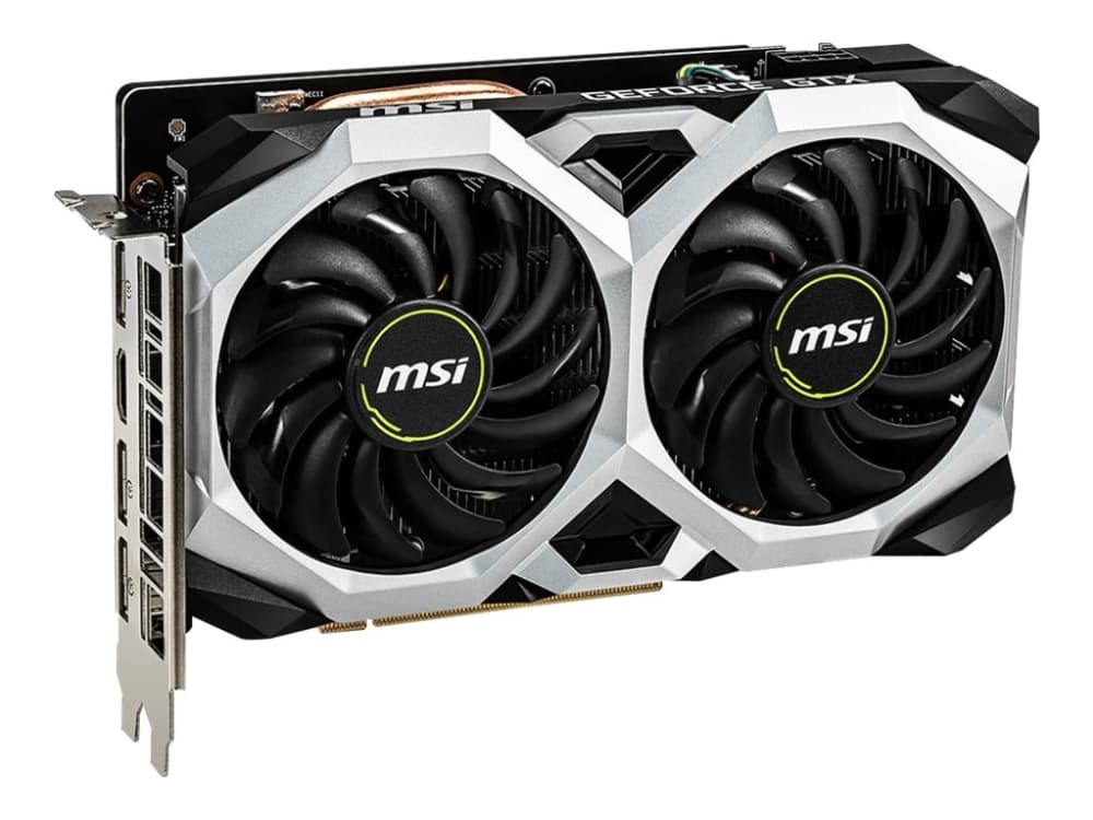 MSI GTX 1660 VENTUS XS 6G OC - Grafikkort - GF GTX 1660 - 6 GB GDDR5 - PCIe 3.0 x16 - HDMI, 3 x DisplayPort
