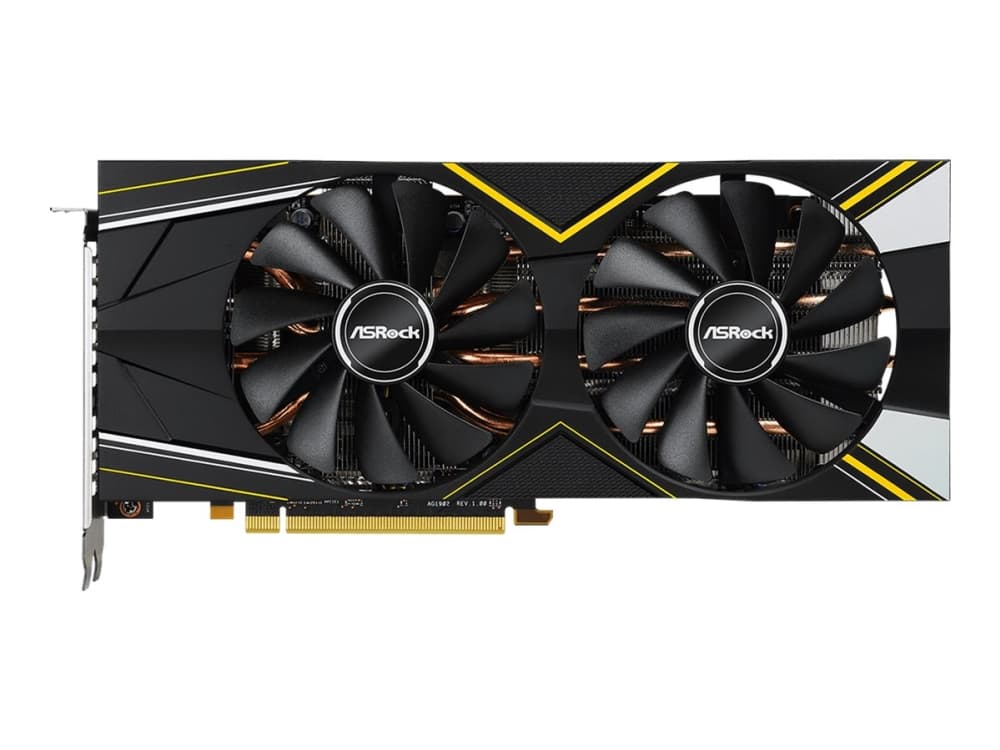 ASRock Radeon RX 5700 XT Challenger D 8G OC - Grafikkort - Radeon RX 5700 XT - 8 GB GDDR6 - PCIe 4.0 x16 - HDMI, 3 x DisplayPort
