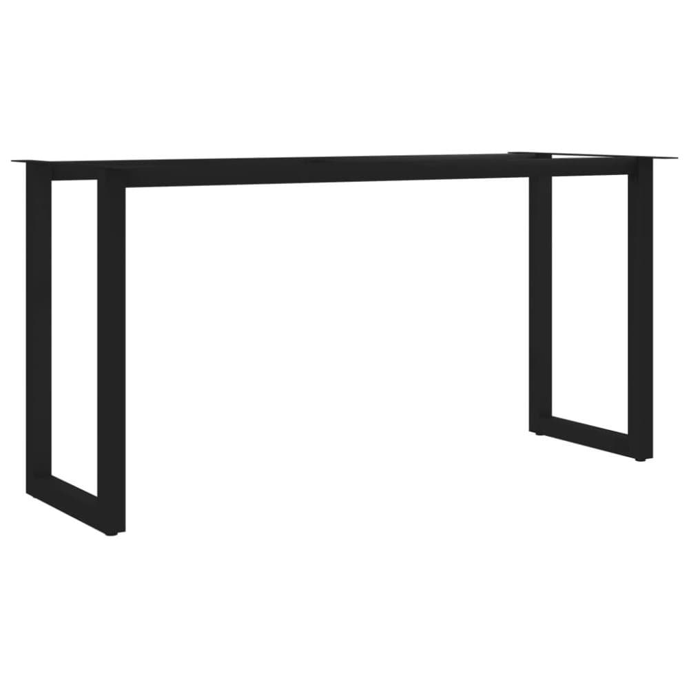vidaXL Spisebordben O-ramme 160x70x72 cm