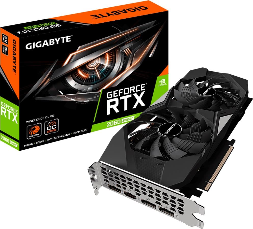 Gigabyte GeForce RTX 2060 SUPER 8GB Windforce OC