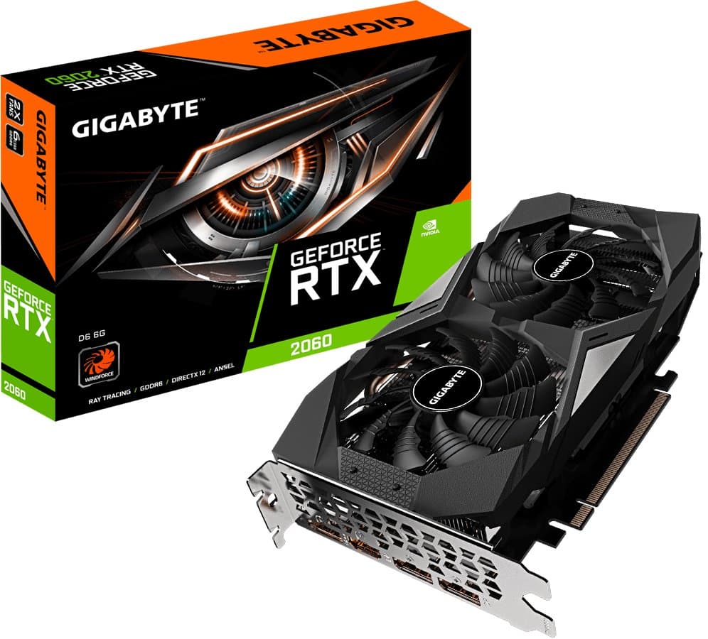 Gigabyte GeForce RTX 2060 6GB D6 - BF20