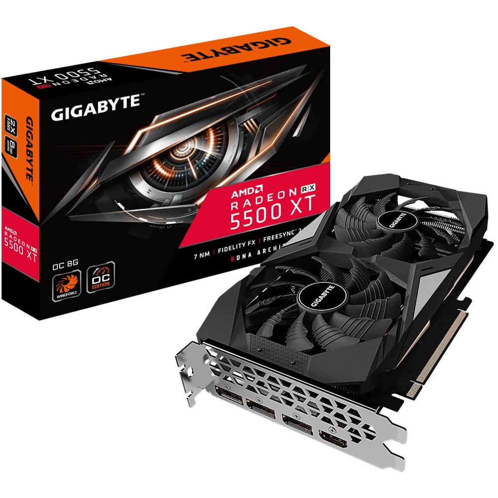 Gigabyte Radeon RX 5500 XT OC 8G