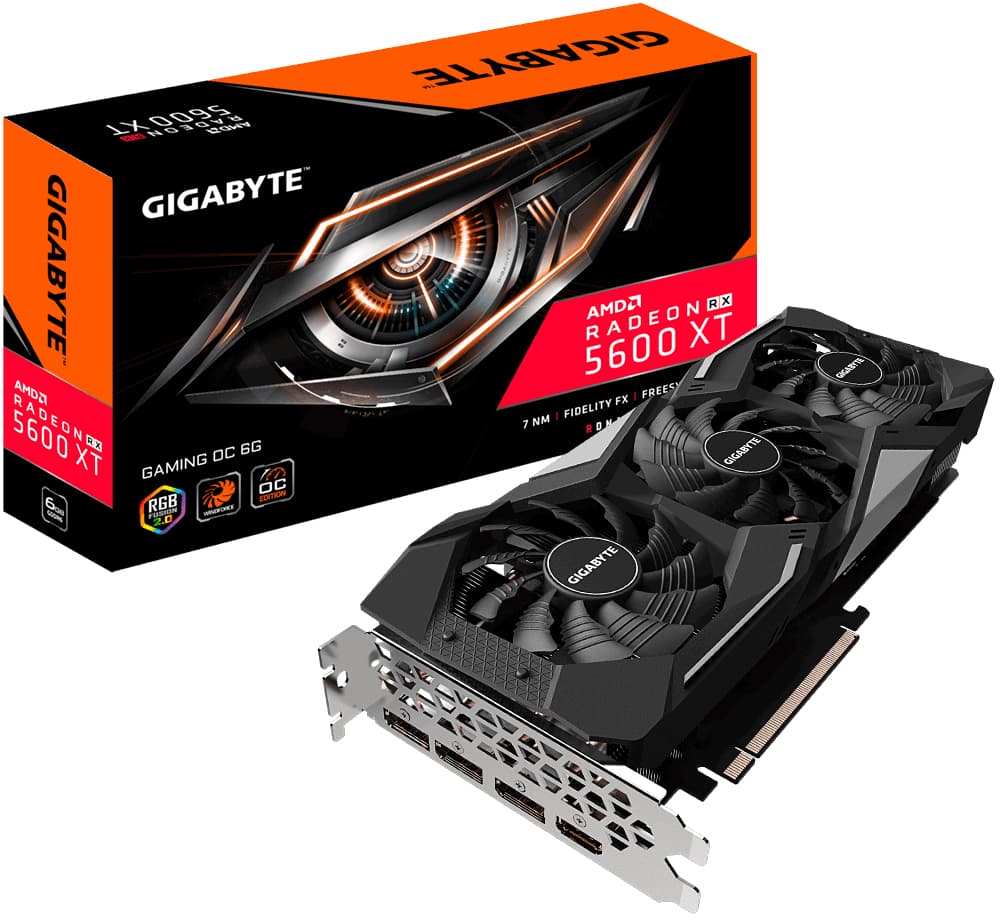 Gigatavu Radeon RX 5600 XT GAMING OC 6G