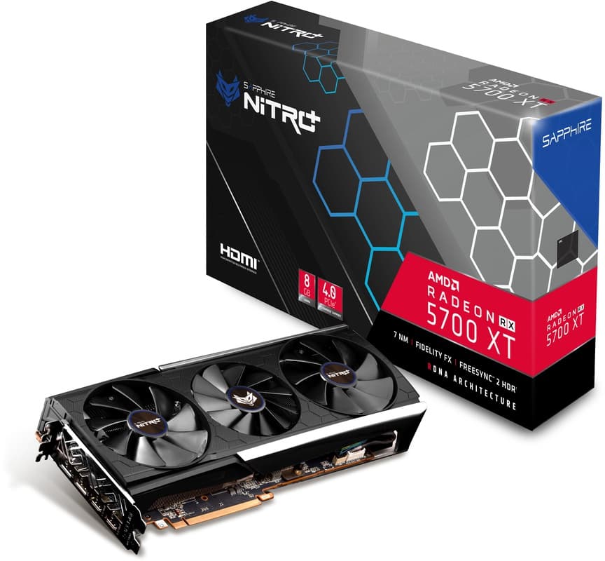 Sapphire 11293-03-40G Videocard - Black