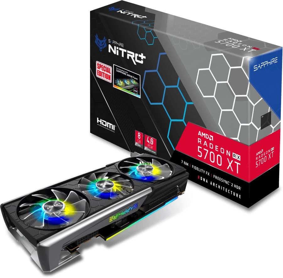 Sapphire 11293-05-40G Videocard - Black