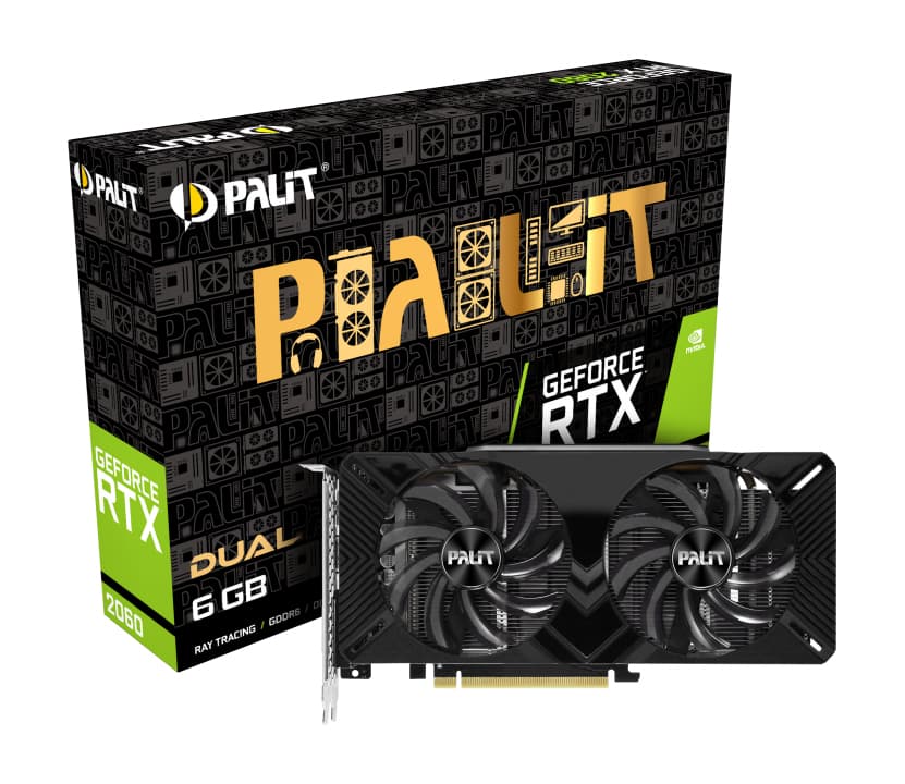 Palit NE62060018J9-1160A Grafikkort - Sort