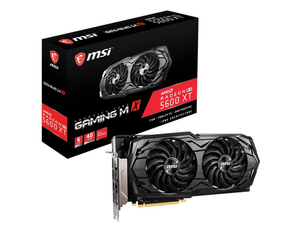 MSI Radeon RX 5600 XT GAMING MX-grafikkort