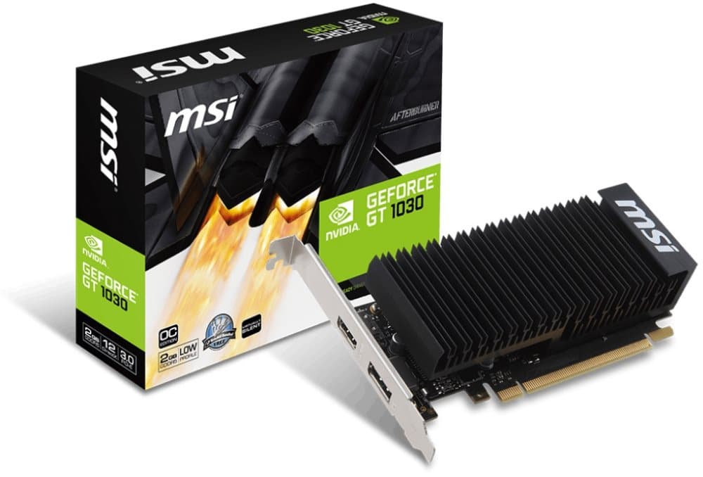 MSI V809-2498R-skærmkort - Sort