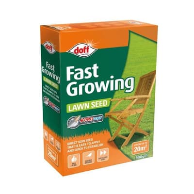 Doff Fast Growing Lawn Seed With Procoat