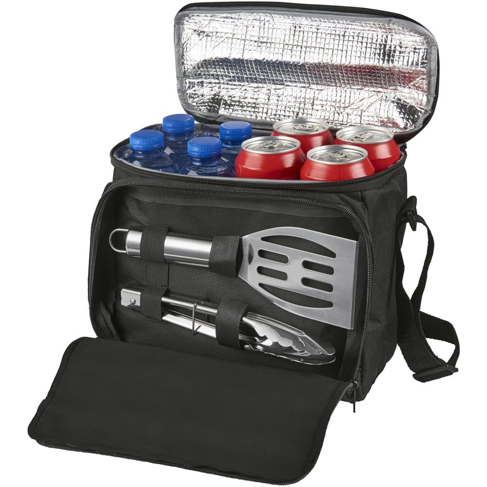 Seasons Mill 2-Piece BBQ Set With Cooler Bag