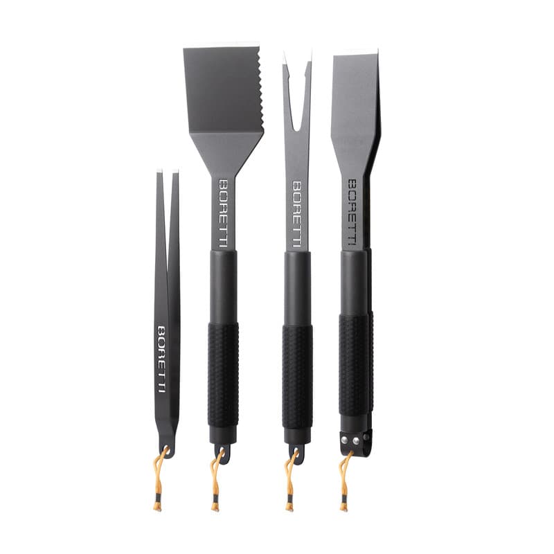 Boretti Barbecueset i fyra delar