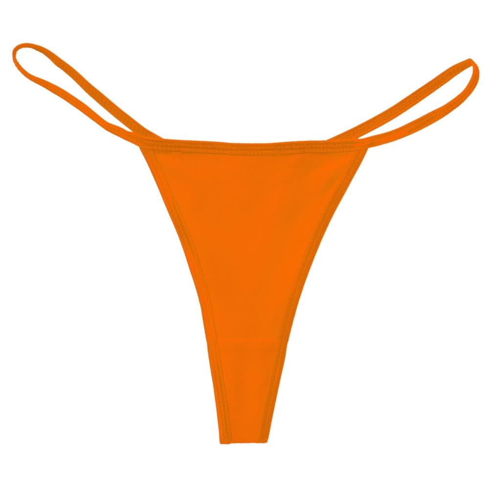 Bella + Canvas Kvinnors / dam bomullsspandex bikini-thong