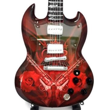 Mini guitar: Guns 'N Roses - Slash - 'Smoking Guns'