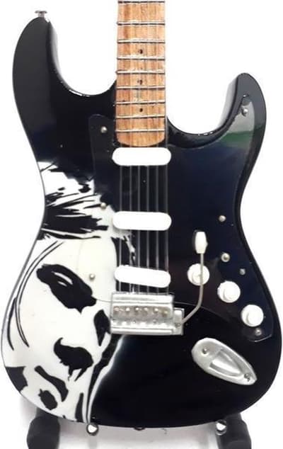 Mini guitar: Nirvana - Kurt Cobain - Tribute