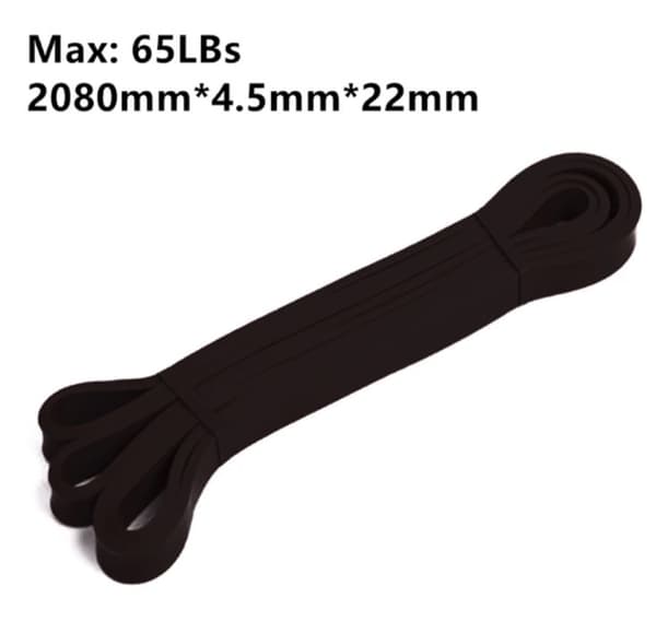 Black- Koulutusnauhat Resistanssinauhat Kuminauhat-Power bands -resistanssinauhat