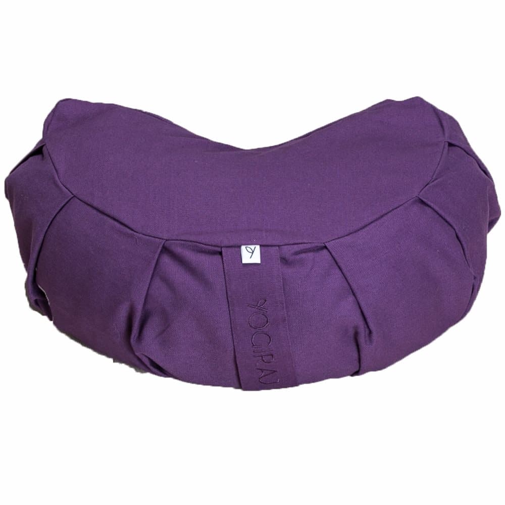 Yogiraj Crescent meditation cushion Li