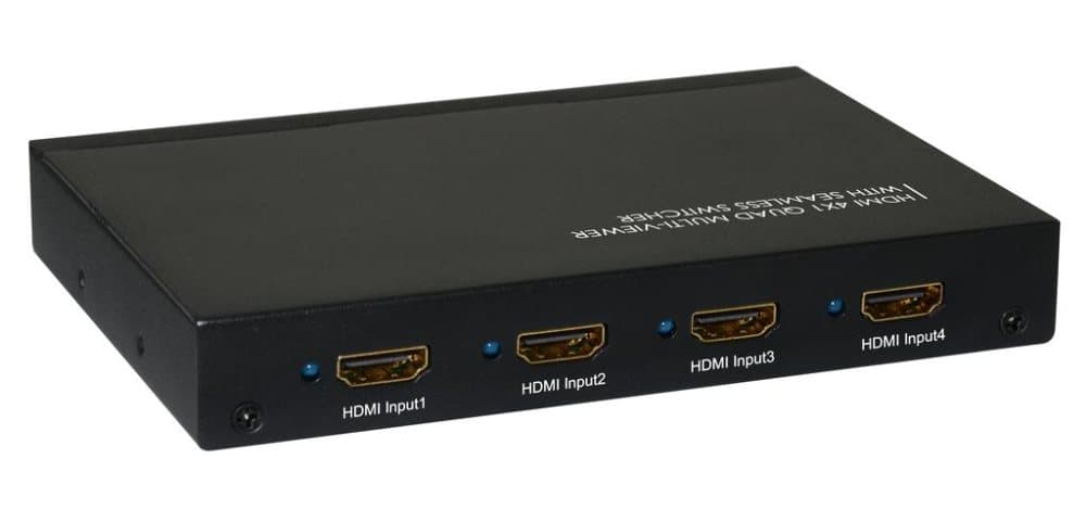 60Hz HDMI Splitter med 4 portar fullHD