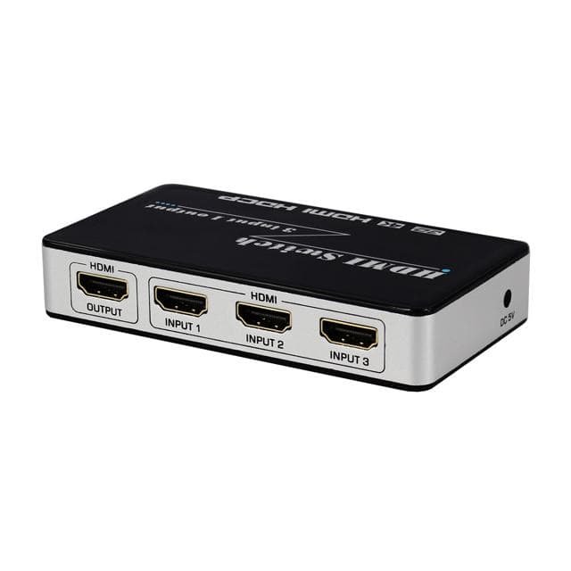 HDMI switch 3x1 HDMI 2.0 4K2K/60Hz fjärrkontroll