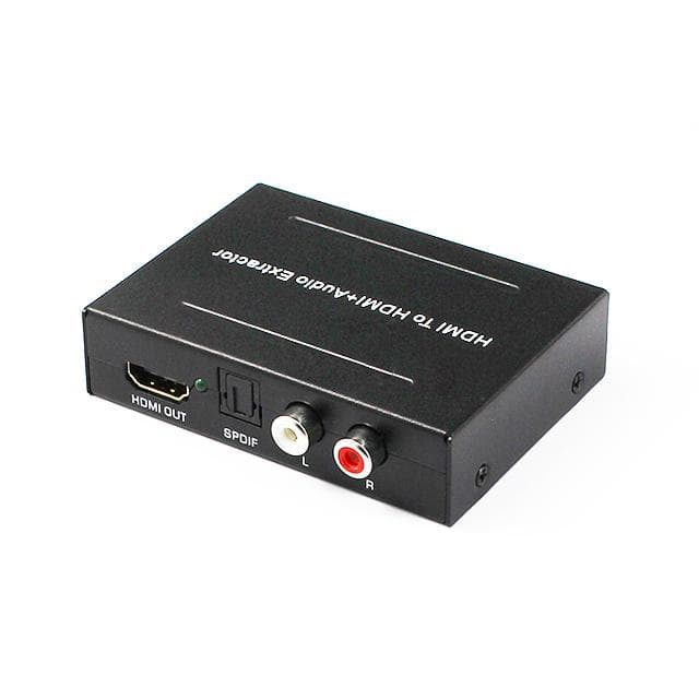 HDMI til HDMI + lyd (SPDIF og R / L) - Audio splitter for HDMI 4K