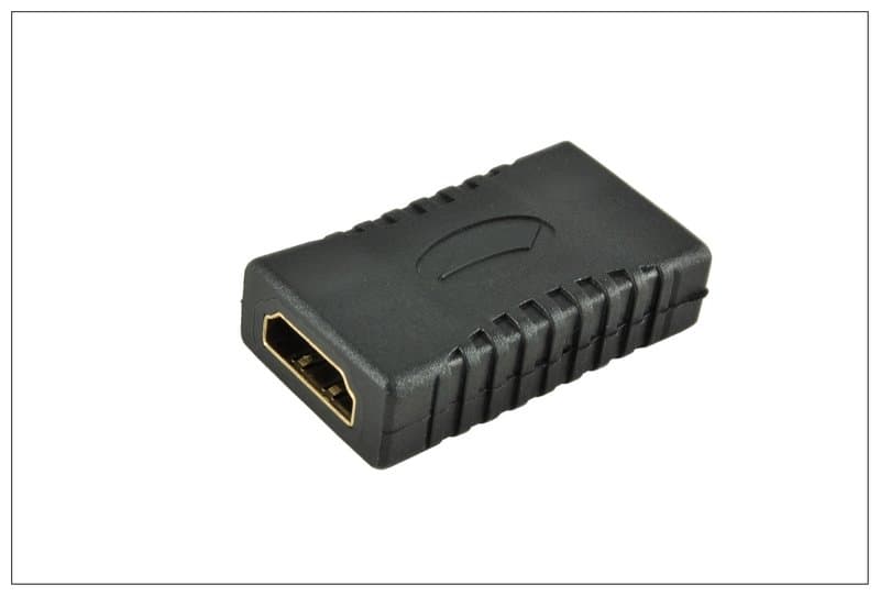 HDMI-adapter, 19-pin kvindelig til kvindelig