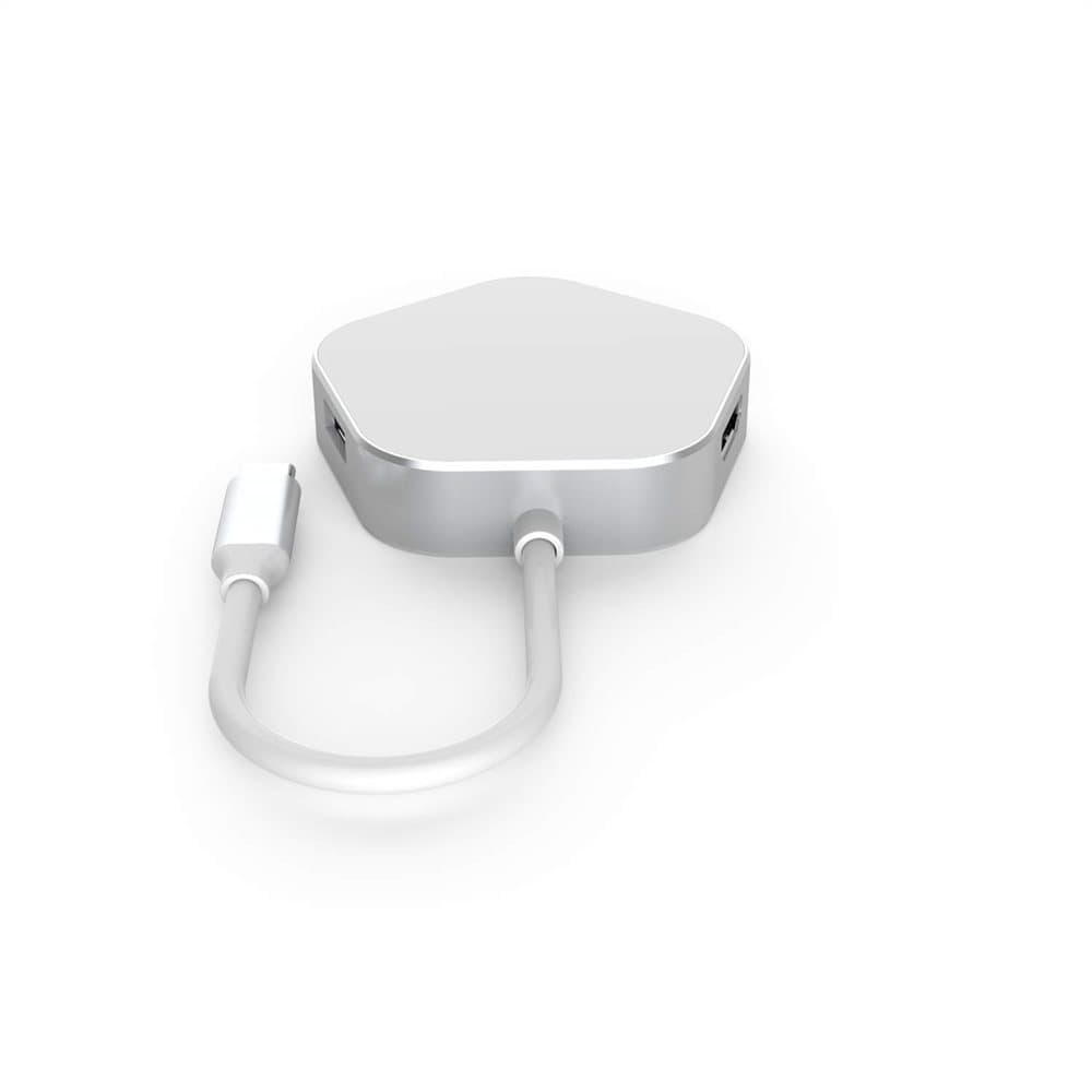 USB-C Multiport-adapter med 4K HDMI, USB-C, 2 USB-A