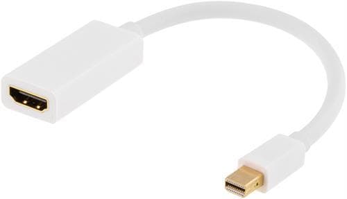 Mini displayport till HDMI‑adapter, 19pin, vit