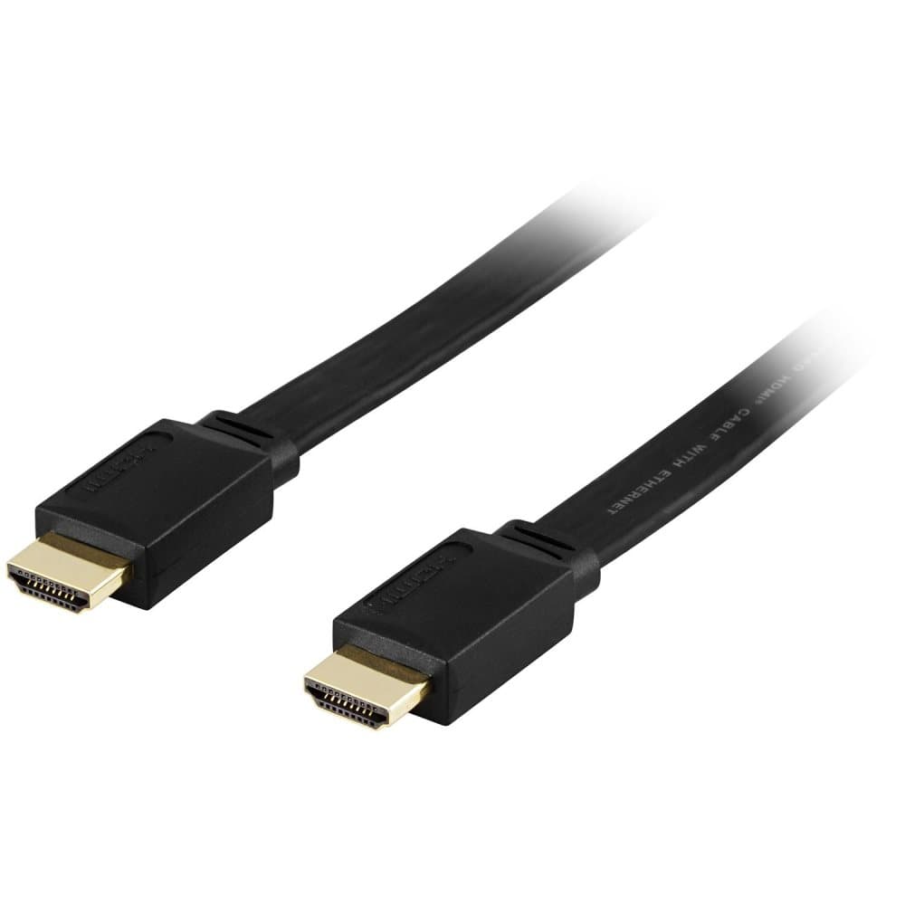 Deltaco, HDMI High Speed med Ethernet-kabel - 1.5 m