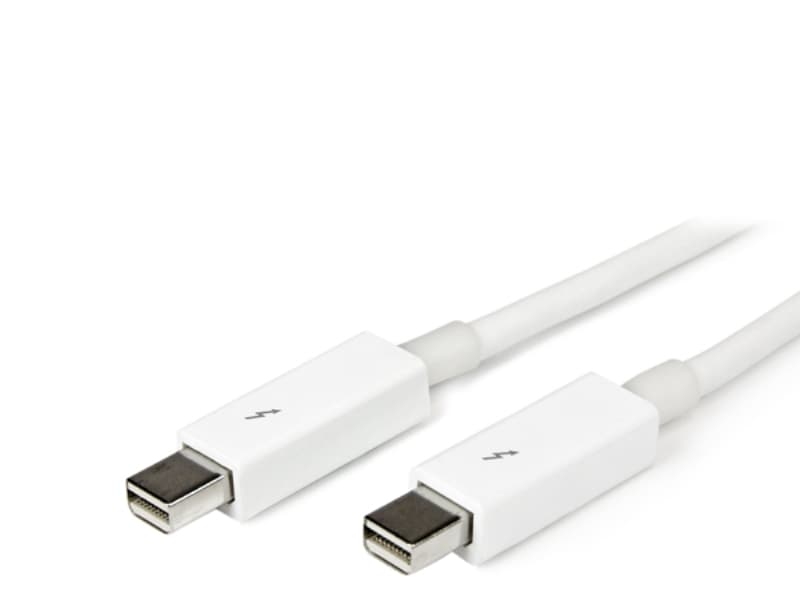 StarTech.com Thunderbolt-kabel - M/M - Thunderbolt-kabel - Mini DisplayPort (hane) till Mini DisplayPort (hane) - Thunderbolt 2 - 50 cm - vit - för A