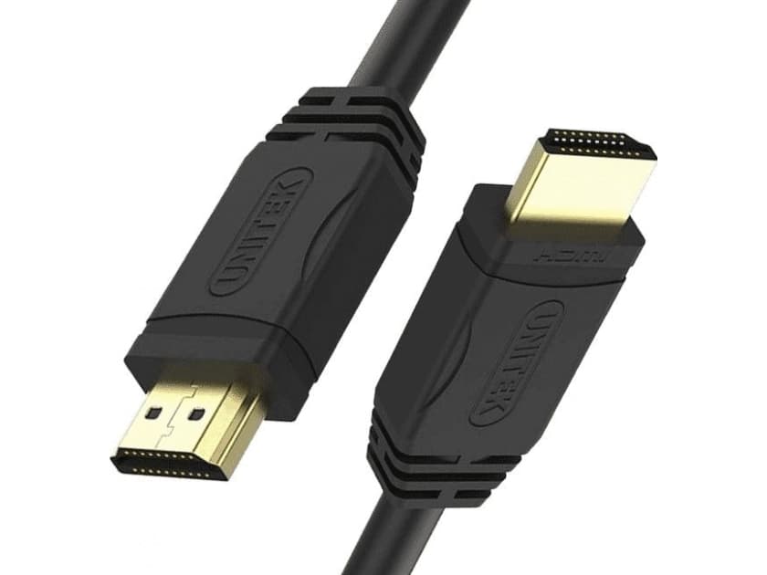 UNITEK Premium HDMI Kabelis / 35 Meter, juodas/HDMI Lizenz/Full HD, 2K, 4K, 3D und weitere/Ethernet ideal für Playstation, Xbox, TV, PC, Y-C172