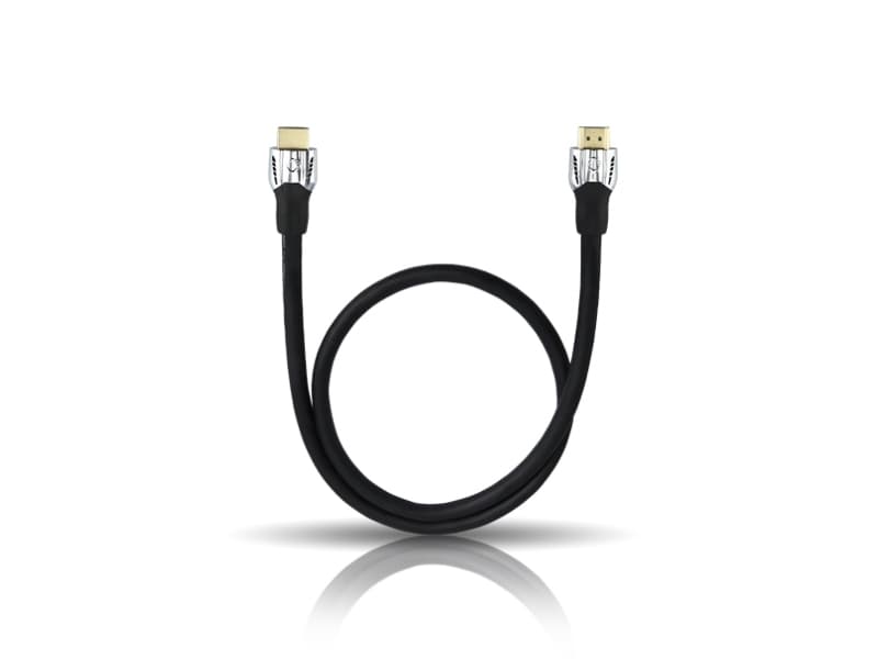 OEHLBACH 42510, 18 m, HDMI Typ A (standard), HDMI Typ A (standard), 3D kompatibilitet, 18 Gbit/s, Svart