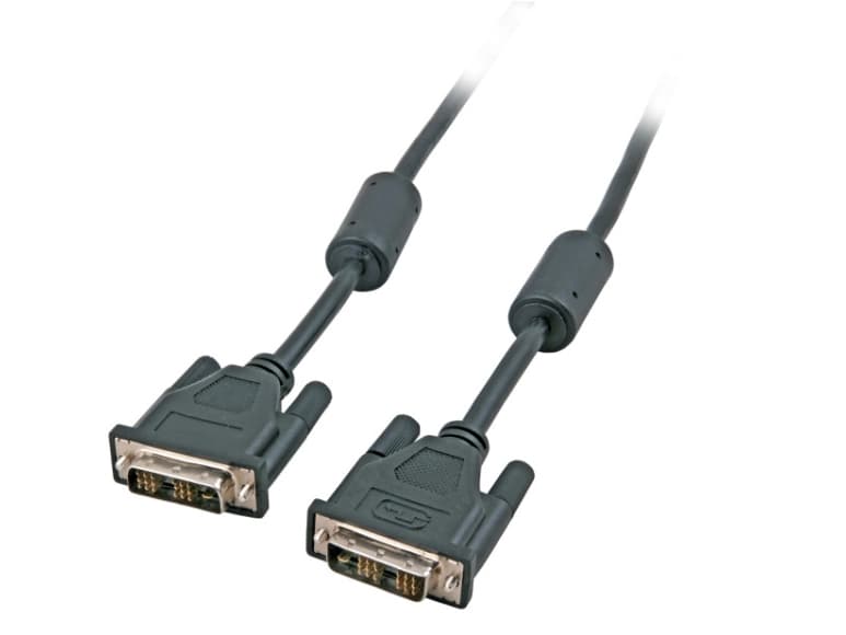 EFB Elektronik K5433IND.5, 5 m, DVI-D, DVI-D, Hankjønn, Hankjønn, Svart
