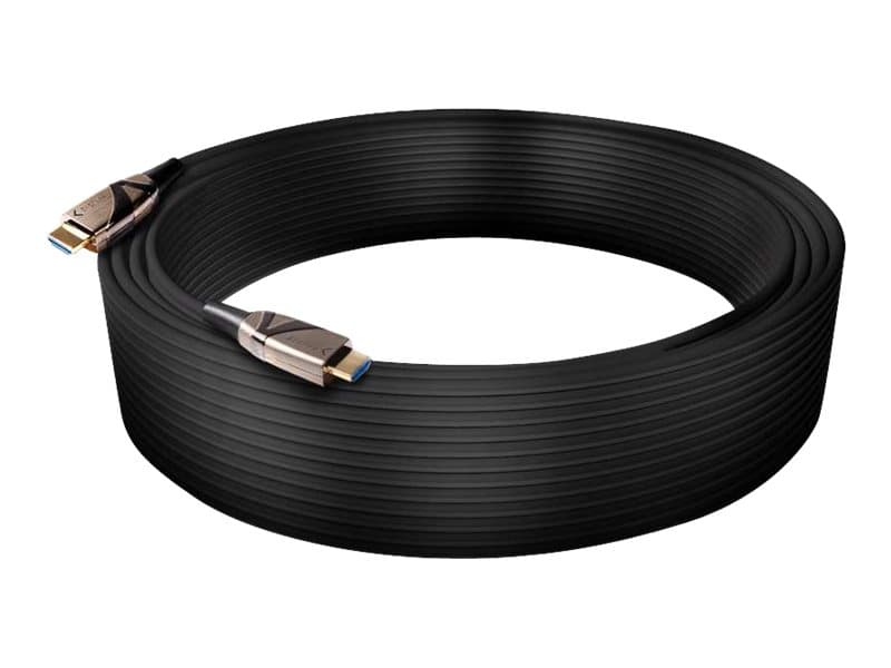 Club 3D CAC-1390 - HDMI-kabel - HDMI (hann) til HDMI (hann) - 30 m - hybridkobber / fiberoptikk - halogenfri, 4K-støtte, aktiv