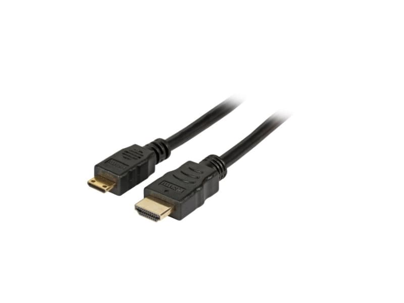 EFB Elektronik HDMI - Mini Hdmi, 5 m, HDMI Type C (Mini), HDMI Type A (Standard), Svart