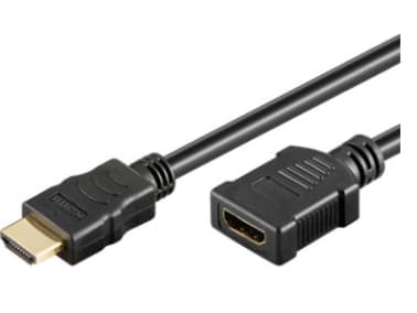 Goobay 3m 19-pin HDMI, 3 m, HDMI Typ A (standard), HDMI Typ A (standard), Svart