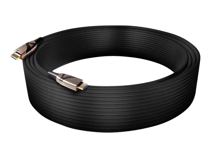 Club 3D CAC-1391 - HDMI-kabel - HDMI (hann) til HDMI (hann) - 50 m - hybridkobber / fiberoptikk - halogenfri, 4K-støtte, aktiv