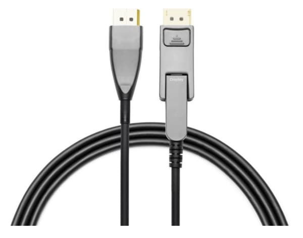 Microconnect DP-MMG-1000MBV1.4OP, 10 m, DisplayPort, Mini DisplayPort, Hankjønn, Hankjønn, Svart