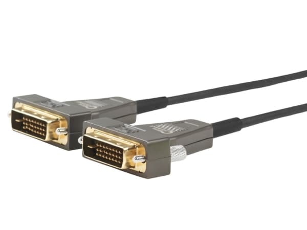 Microconnect MONCC40OP, 40 m, DVI-D, DVI-D, Hankjønn, Hankjønn, Svart