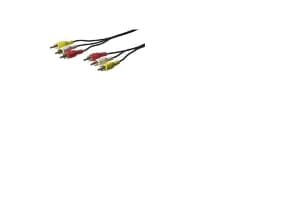Goobay AVK 354-200 2.0m, 2 m, 3 x RCA, 3 x RCA, Hane/Hane