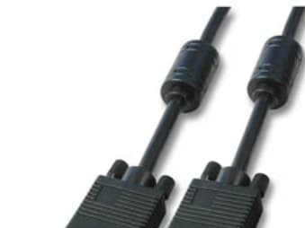 EFB Elektronik D-Sub 20m, 20 m, VGA (D-Sub), VGA (D-Sub), Svart, Hane/Hane