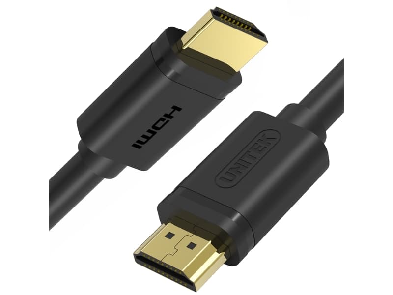 Unitek - HDMI med Ethernet-kabel - HDMI (hane) till HDMI (hane) - 2 m - svart
