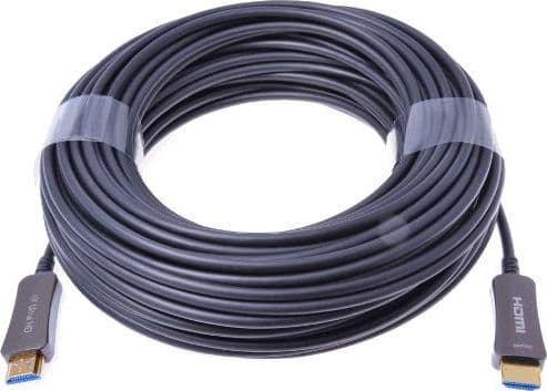 PremiumCord optický fiber High Speed with Ether. 4K@60Hz kabel 10m, M/M, zlacené konektory
