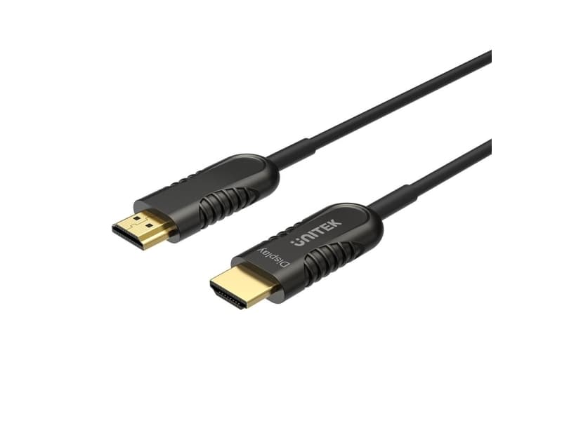 UNITEK Y-C1028BK, 10 m, HDMI Typ A (standard), Svart