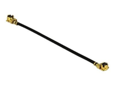 DeLOCK - Antennekabel - MHF (P) til MHF (P) - 4.5 cm - koaksial - svart