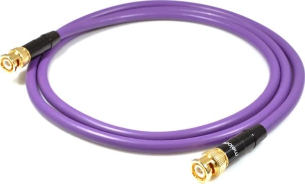 Melodika BNC - BNC kabel 10m lila