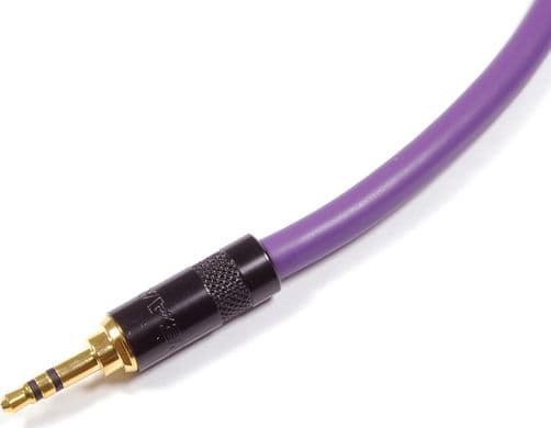 Melodika Jack 3,5mm - Jack 3,5mm kabel 1,5m lila