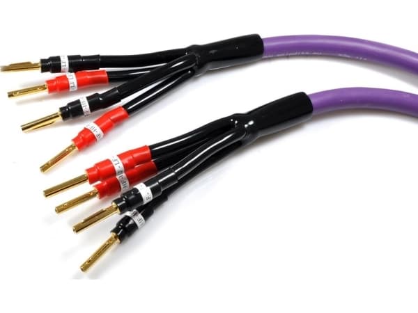 Kabel Melodika Banan x4 - Banan x4 4m fioletowy